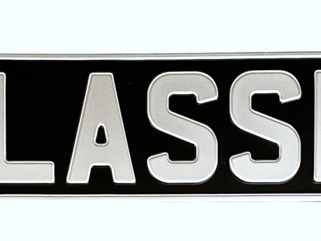 Can I Put Black and Silver Number Plates on my car?