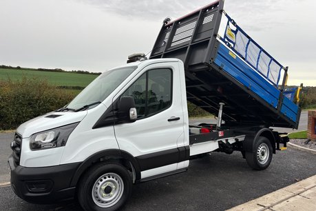 Ford Transit 350 Srw L2 130 ps Single Cab Tipper - Air Con / Tow Axle / Rear Camera