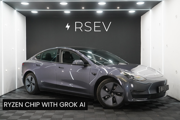 Tesla Model 3 LONG RANGE AWD One Owner RYZEN Now with GROK AI Adaptive LEDs Pano Roof  