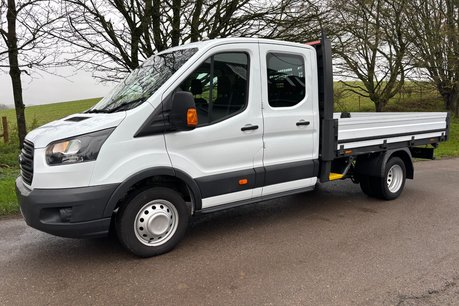 Ford Transit 350 Drw L4 130 ps Crew Cab Dropside - Air Con - Ex MOD