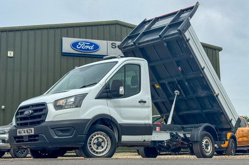 Ford Transit Tipper MWB L2 Leader 350 Air Con Tow Bar EURO 6