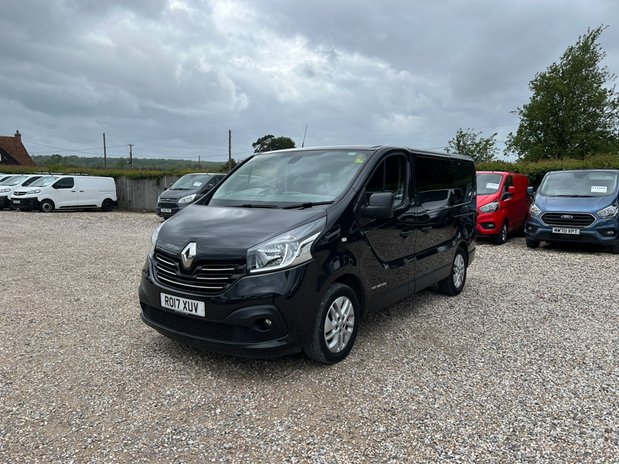 Renault Trafic Crew Cab SWB L1H1 Sport SL27 Air Con Alloys Nav Se 2