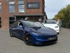 Tesla Model 3 PERFORMANCE AWD Deep Blue Metallic GROK AI RYZEN 21" ALLOYS BLACK INTERIOR