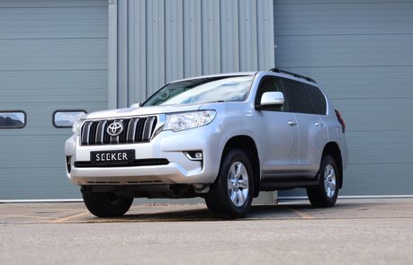 Toyota Land Cruiser Commercial with heated leather seats styled by Seeker Uk