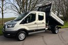 Ford Transit 350 Drw L3 165ps Crew Cab Tipper - 3.5t Towing Capacity / Air Con