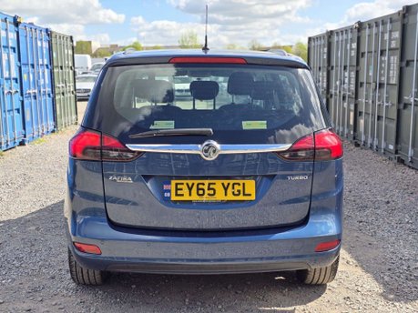 Vauxhall Zafira 1.4i Turbo Exclusiv MPV 5dr Petrol Auto Euro 6 (140 ps) 12