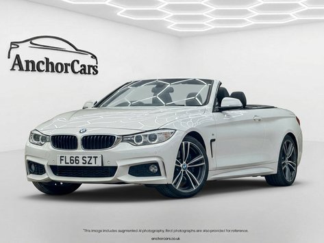 BMW 4 Series 420d M Sport Convertible 2dr Diesel Auto Euro 6 (s