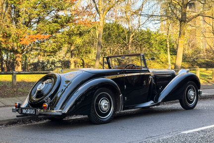 Alvis 4.3 Litre Short Chassis Concealed Drophead Coupe by Whittingham and Mitchel 3