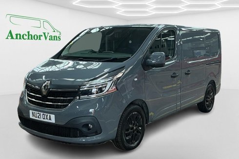 Renault Trafic SWB L1H1 Low Roof SL28 Black Edition Air Con Alloys Sensors Cam EURO 6