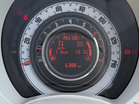 Fiat 500 1.2 Lounge 2dr Dualogic Convertible 22