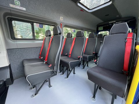 Peugeot Boxer BLUE HDI 440 L4H2 17SEAT LIGHTWEIGHT MINIBUS with Telescopic ramps. Euro 6 6