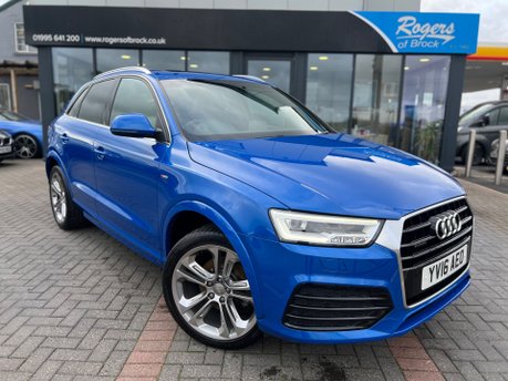 Audi Q3 2.0 TFSI QUATTRO S LINE PLUS AUTO PAN ROOF