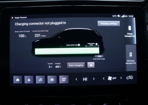 MG ZS 72.6kWh Trophy Connect Long Range SUV 5dr Electric Auto (156 ps) 30