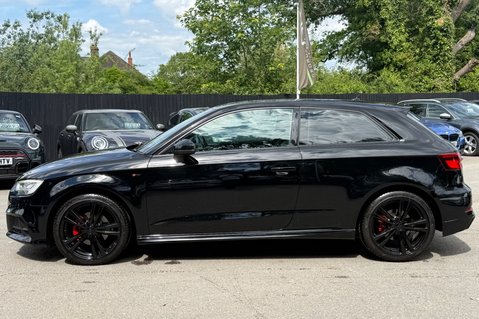 Audi A3 TFSI S LINE S-TRONIC - NEW MOT - ALL BLACK - £35 ROAD TAX  9