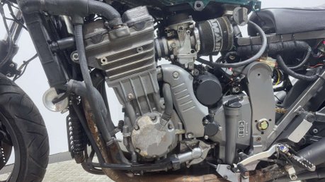 Triumph Trophy 1200 1996 41K RUNNING CAFE RACER CUSTOM PROJECT BIKE 1200CC 22