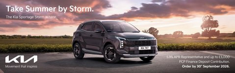 Image of Kia Sportage Storm with current PCP offer.