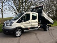 Ford Transit 350 Drw L3 165ps Crew Cab Tipper - 3.5t Towing Capacity / Air Con 1