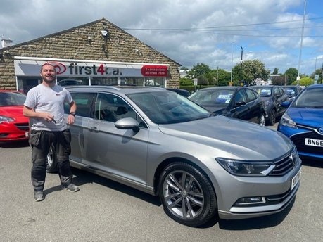 Jack loves his Passat!