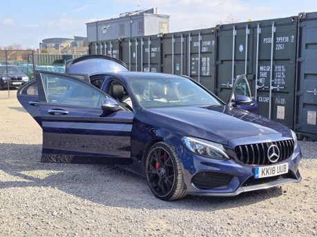 Mercedes-Benz C Class 2.1 C220d AMG Line (Premium) Saloon 4dr Diesel G-Tronic+ Euro 6 (s/s) (170  6