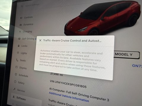Tesla Model Y (Dual Motor) Long Range SUV 5dr Electric Auto 4WDE (384 bhp) 34