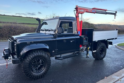 Land Rover Defender 130 130 Tdci Crane Tipper - Air Con - Galv Chassis 2