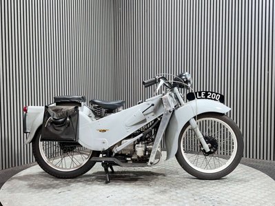 Velocette Valliant 200 192 1950 NODDY BIKE POLICE BIKE RUNNING CLASSIC PROJECT BIKE