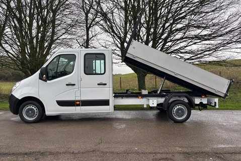 Vauxhall Movano F3500 L3 125 ps Crew Cab Tipper - Air Con 7