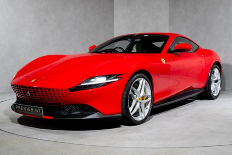 Ferrari Roma WARRANTY. PASSENGER DISPLAY. CARBON STEERING WHEEL. MAGNERIDE SUSPENSION. 3