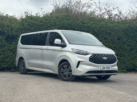 Ford Tourneo Custom Titanium Luxe | 9 Seat | Auto | L2 LWB | Euro 6 | £32491 + VAT