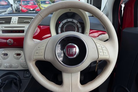 Fiat 500 LOUNGE.. CONVERTIBLE..LOOK ONLY £35:00 R/TAX…BLUETOOTH  20