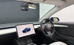 Tesla Model 3 LONG RANGE AWD Tow Bar White Interior Enhanced Autopilot 19" Alloys RYZEN  5