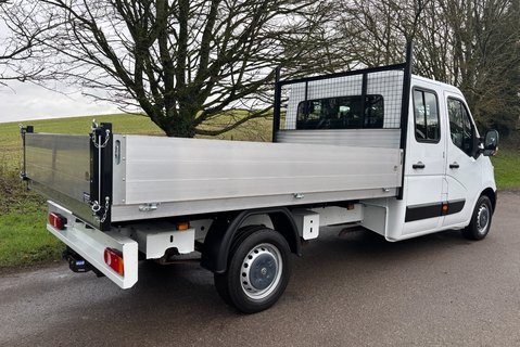 Vauxhall Movano F3500 L3 125ps Crew Cab Tipper - Air Con - New Body 2