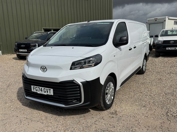 Toyota Proace MWB L2H1 (SOLD KH) Low Roof 3100 Air Con Sensors EURO 6 2