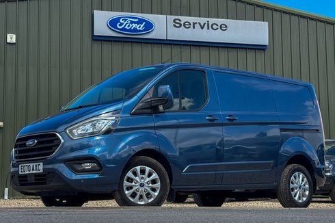 Ford Transit Custom AUTO SWB L1H1 Low Roof Limited 280 Air Con Alloys Cruise Sensors NO VAT