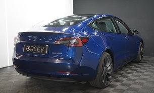 Tesla Model 3 PERFORMANCE AWD Deep Blue Metallic Ryzen GROK AI Adaptive LEDs 7