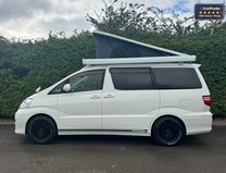 Toyota Alphard Camper|2 Berth|2 Belts|Solar|Kitchen|Vanlux 5