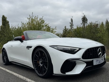 Mercedes-Benz SL Series SL63 AMG Performance V8 BiTurbo 4Matic+ Auto Petrol Convertible RED LEATHER 39