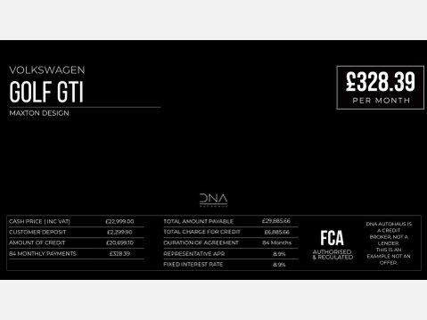 Volkswagen Golf 2.0 Golf GTi Performance TSi Semi-Auto 5dr 5