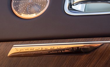 Rolls-Royce Wraith 'Inspired By British Music' Ronnie Wood 25