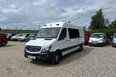 Mercedes-Benz Sprinter AUTO LWB L3H1 Ex-Police 9 Seats Racking Cruise FSH EURO 6 NO VAT