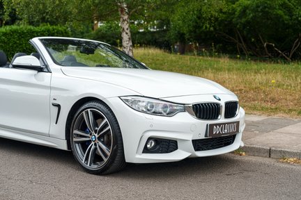 BMW 4 Series 420I M SPORT Convertible 11