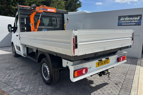 Vauxhall Movano R3500 L2 145 ps Dropside Truck with PH FV500 Swing Lift 2