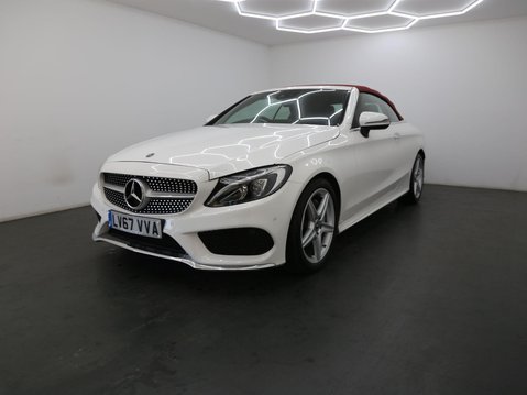 Mercedes-Benz C Class 2.0 C200 AMG Line (Premium Plus) Cabriolet G-Tronic+ Euro 6 (s/s) 2dr 3