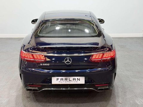 Mercedes-Benz S Class 4.0 S560 V8 BiTurbo AMG Line (Premium) Coupe 2dr Petrol G-Tronic Euro 6 (s/ 24