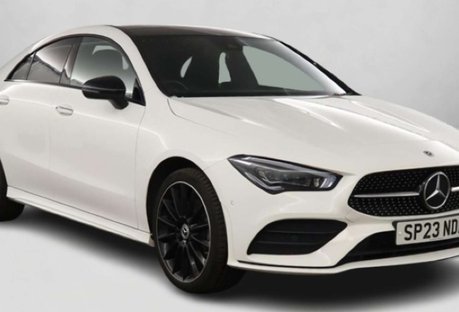 Mercedes-Benz CLA Class 1.3 CLA250e 15.6kWh AMG Line Night Edition (Premium Plus) Coupe 4dr Petrol 