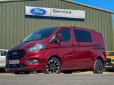 Ford Transit Custom Crew Cab AUTO SWB L1H1 Low Roof Sport 320 Nav Sensors Air Con Alloys EURO 6 2