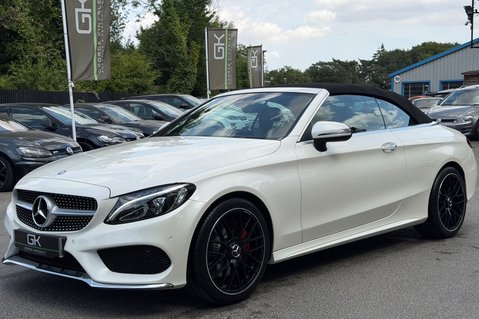 Mercedes-Benz C Class C 250 D AMG LINE PREMIUM PLUS CABRIOLET - 19 INCH ALLOYS - FULL SERVICE HIS 11
