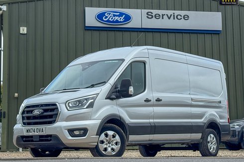 Ford Transit AUTO LWB [SOLD MT] L3H2 Medium Roof 350 Limited Air Con Cam Nav Sensors SEL