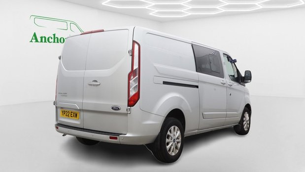 Ford Transit Custom Crew Cab LWB L2H1 Low Roof Limited 320 Air Con Sensors EURO 6 4
