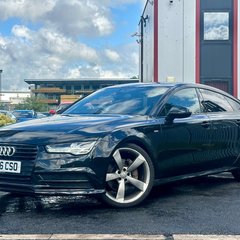 Audi A7 3.0 TDI V6 Black Edition Sportback 5dr Diesel S Tronic quattro Euro 6 (s/s) 2